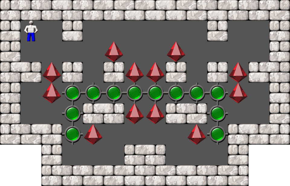 Sokoban Compact Catalysts level 14
